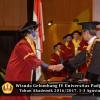 Wisuda Unpad Gel IV TA 2016_2017 Fakultas ISIP oleh  Rektor  132