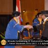 Wisuda Unpad Gel IV TA 2016_2017 Fakultas ISIP oleh  Rektor  205