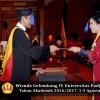 Wisuda Unpad Gel IV TA 2016_2017 Fakultas ISIP oleh Dekan 132