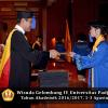 Wisuda Unpad Gel IV TA 2016_2017 Fakultas ISIP oleh Dekan 177