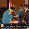 Wisuda Unpad Gel IV TA 2016_2017 Fakultas ISIP oleh  Rektor  026
