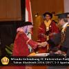 Wisuda Unpad Gel IV TA 2016_2017 Fakultas ISIP oleh  Rektor  054