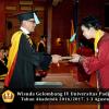 Wisuda Unpad Gel IV TA 2016_2017 Fakultas ILMU BUDAYA oleh  Dekan 051