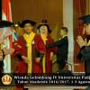 Wisuda Unpad Gel IV TA 2016_2017 Fakultas ILMU BUDAYA oleh  Rektor 134