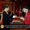Wisuda Unpad Gel IV TA 2016_2017 Fakultas M I P A oleh  Dekan 027