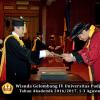 Wisuda Unpad Gel IV TA 2016_2017 Fakultas M I P A oleh  Dekan 029