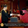 Wisuda Unpad Gel IV TA 2016_2017 Fakultas M I P A oleh  Dekan 045