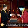 Wisuda Unpad Gel IV TA 2016_2017 Fakultas M I P A oleh  Dekan 064