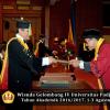 Wisuda Unpad Gel IV TA 2016_2017 Fakultas M I P A oleh  Dekan 074