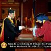 Wisuda Unpad Gel IV TA 2016_2017 Fakultas M I P A oleh  Dekan 078
