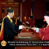 Wisuda Unpad Gel IV TA 2016_2017 Fakultas M I P A oleh  Dekan 079