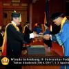 Wisuda Unpad Gel IV TA 2016_2017 Fakultas M I P A oleh  Dekan 118