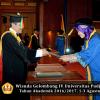 Wisuda Unpad Gel IV TA 2016_2017 Fakultas M I P A oleh  Dekan 158
