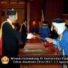 Wisuda Unpad Gel IV TA 2016_2017 Fakultas M I P A oleh  Dekan 160