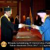 Wisuda Unpad Gel IV TA 2016_2017 Fakultas M I P A oleh  Dekan 161
