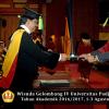 Wisuda Unpad Gel IV TA 2016_2017 Fakultas ILMU KOMUNIKASI oleh Dekan 052