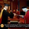 Wisuda Unpad Gel IV TA 2016_2017 Fakultas KEPERAWATAN oleh  Dekan 022