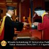 Wisuda Unpad Gel IV TA 2016_2017 Fakultas KEPERAWATAN oleh  Dekan 027