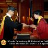 Wisuda Unpad Gel IV TA 2016_2017 Fakultas KEPERAWATAN oleh  Dekan 051