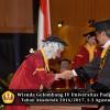 Wisuda Unpad Gel IV TA 2016_2017 Fakultas KEPERAWATAN oleh  Rektor 018