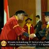 Wisuda Unpad Gel IV TA 2016_2017 Fakultas KEPERAWATAN oleh  Rektor 037