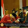 Wisuda Unpad Gel IV TA 2016_2017 Fakultas KEPERAWATAN oleh  Rektor 076