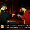 Wisuda Unpad Gel IV TA 2016_2017 Fakultas HUKUM oleh Dekan 074