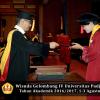 Wisuda Unpad Gel IV TA 2016_2017 Fakultas HUKUM oleh Dekan 123