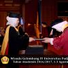 Wisuda Unpad Gel IV TA 2016_2017 Fakultas GEOLOGI oleh Dekan 037