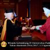 Wisuda Unpad Gel IV TA 2016_2017 Fakultas GEOLOGI oleh Dekan 048