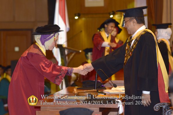 Wisuda Unpad Gel II TA 2014_2015  Fakultas Peternakan oleh Rektor 003