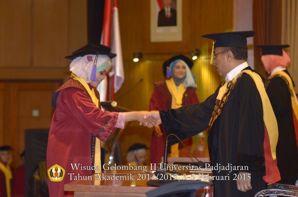 Wisuda Unpad Gel II TA 2014_2015  Fakultas Psikologi oleh Rektor 005