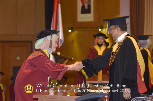 Wisuda Unpad Gel II TA 2014_2015  Fakultas Peternakan oleh Rektor 001