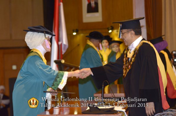 Wisuda Unpad Gel II TA 2014_2015 Fakultas Kedokteran Gigi oleh Rektor 002