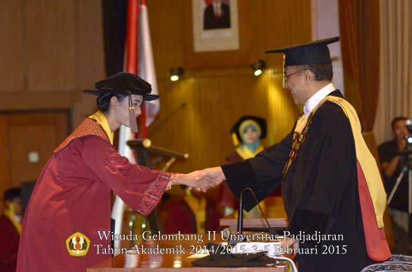 Wisuda Unpad Gel II TA 2014_2015  Fakultas Peternakan oleh Rektor 009