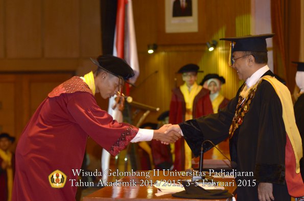 Wisuda Unpad Gel II TA 2014_2015  Fakultas Peternakan oleh Rektor 003