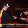 Wisuda Unpad Gel III TA 2015_2016  Fakultas Ilmu Budaya oleh Dekan  043