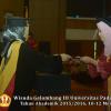 Wisuda Unpad Gel III TA 2015_2016  Fakultas Peternakan oleh Dekan  048