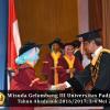 Wisuda Unpad Gel III TA 2016_2017 FAKULTAS ILMU BUDAYA REKTOR 201.