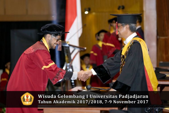 Wisuda Unpad Gel I TA 2017_2018  Fakultas peternakan oleh Rektor 028